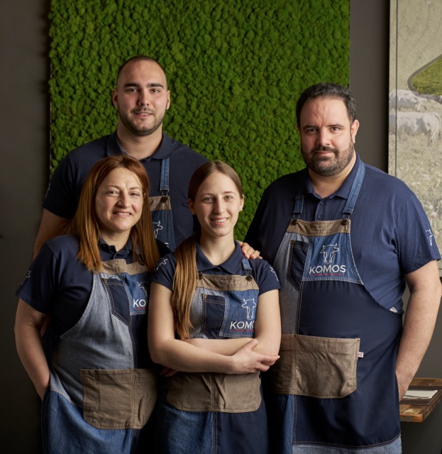 Il team della sala Komos